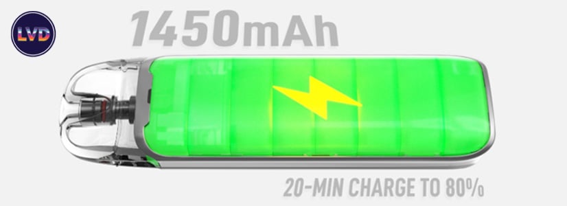 Batterie de 1450 mAh Luxe Q3 Vaporesso